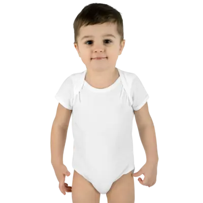 Custom Infant Baby Rib Bodysuit | Rabbit Skins 4400